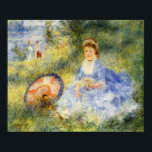 Renoir's Young Woman With a Japanese Umbrella Poster<br><div class="desc">Renoir's Young Woman With a Japanese Umbrella</div>