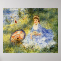 Renoir's Young Woman With a Japanese Umbrella