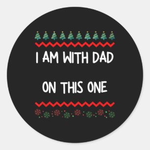 Renolve Uni-adults Christmas Classic Round Sticker