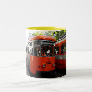 Renon Historical Railway Two-Tone Coffee Mug