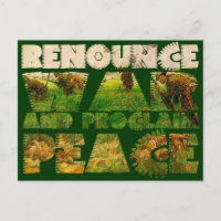 Renounce War and Proclaim Peace