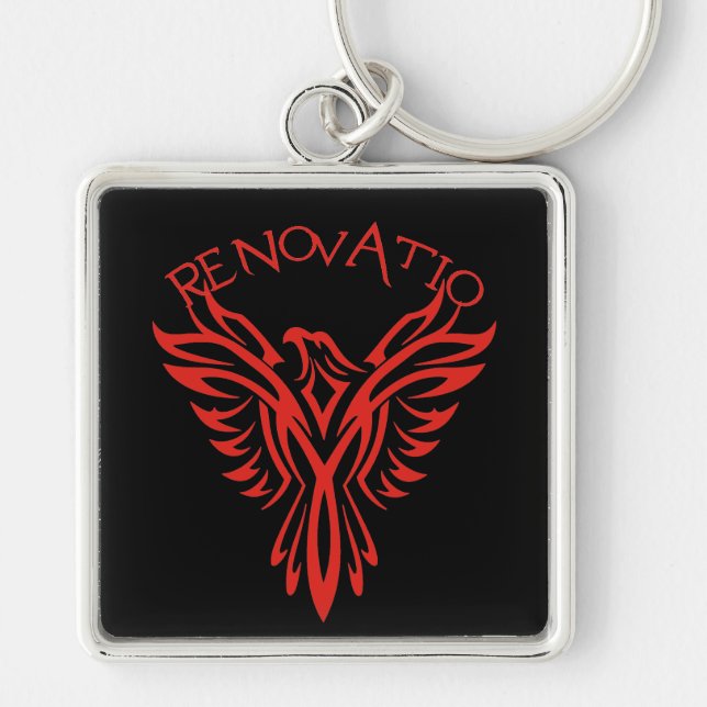 Renovatio: Phoenix Key Ring (Front)