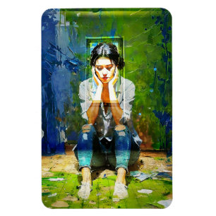 Renovation Blues Magnet