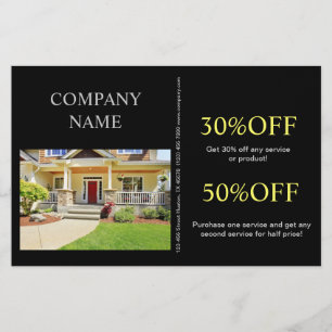 Renovation Construction Home Remodeling Realtor Flyer