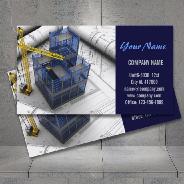Renovation Handyman Construction architect Business Card (Renovation Handyman Construction architect Business Card)