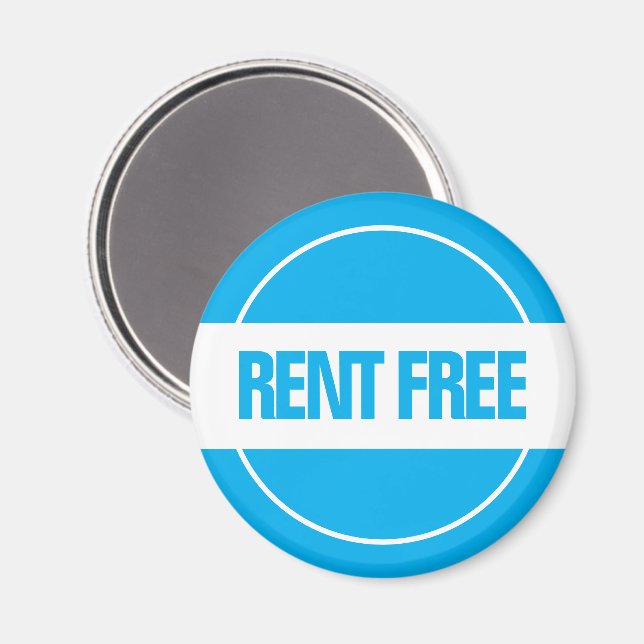 Rent Free Magnet (Front/Back)