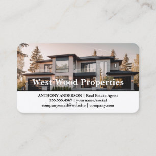 Rentals Real Estate Management Business Card