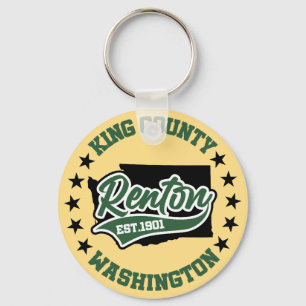 Renton,Washington Key Ring