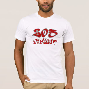 Rep Bridgeport (203) T-Shirt