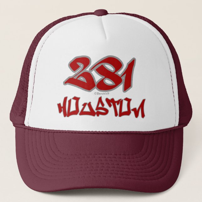 Rep Houston (281) Trucker Hat (Front)