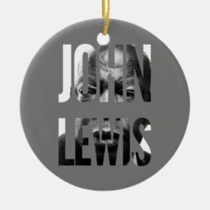 Rep. Lewis Classic  Ceramic Ornament