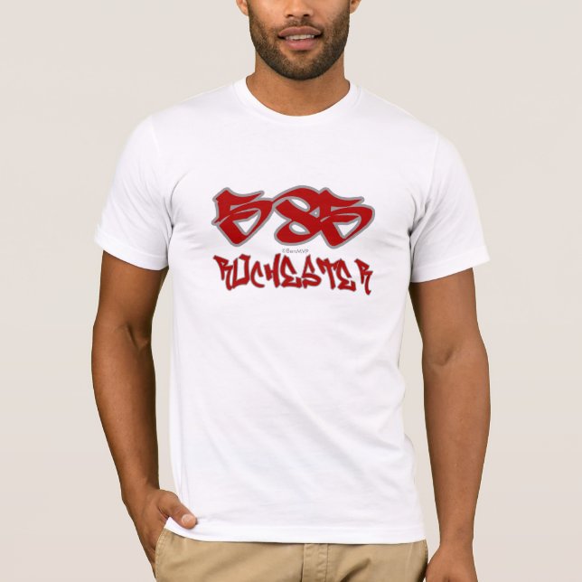 Rep Rochester (585) T-Shirt (Front)