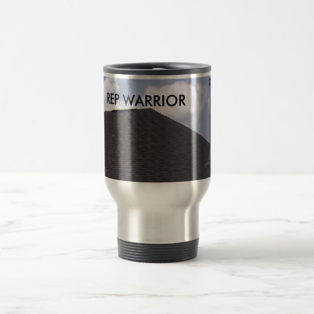 REP WARRIOR TRAVEL MUG (Center)