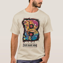 Rep Your Name: Customisable Graffiti Letter "B"