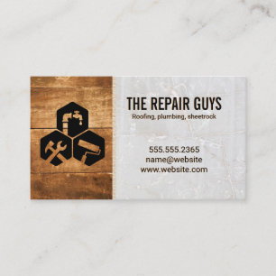 Repair Icons   Home Fixing Logo Business Card