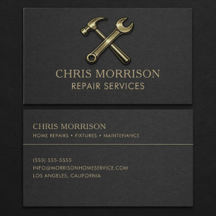 Repair Services Professional Business Card