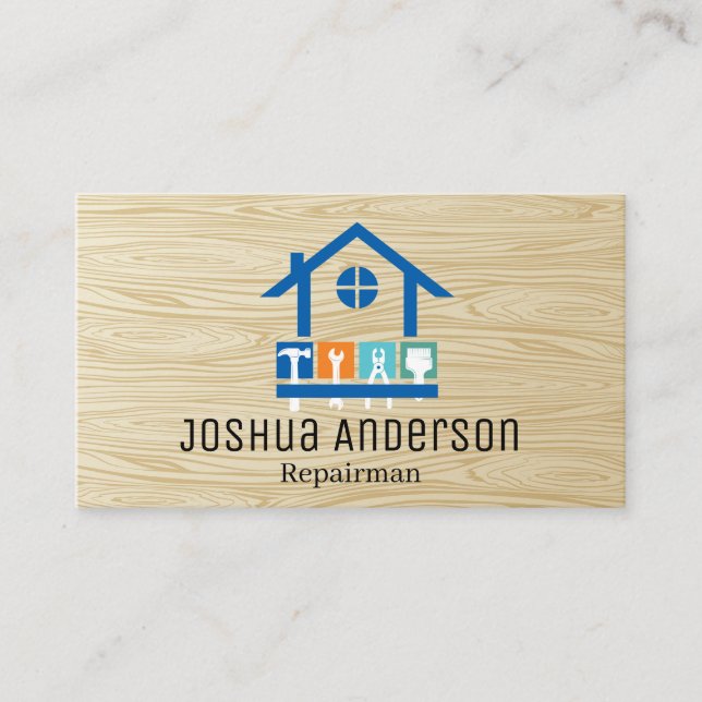 Repair Tools | Appliances | Hand Tools Business Card (Front)