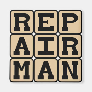 Repairman, Handyman Magnet
