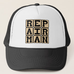 Repairman, Handyman Trucker Hat