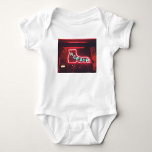 Repare Neon Sign NYC Baby Bodysuit