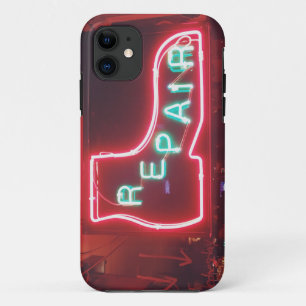 Repare Neon Sign NYC iPhone 11 Case
