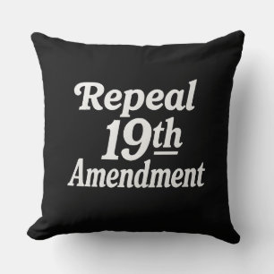 Repeal 19th amendment cushion