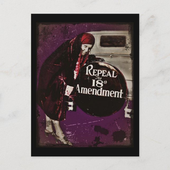 Repeal Prohibition Postcard (Front)