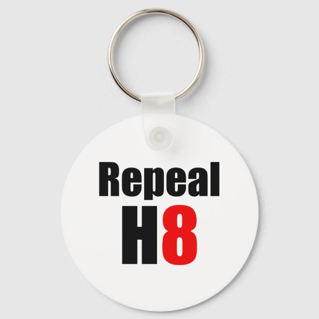 REPEAL PROP 8 / REPEAL H8 KEY RING (Front)