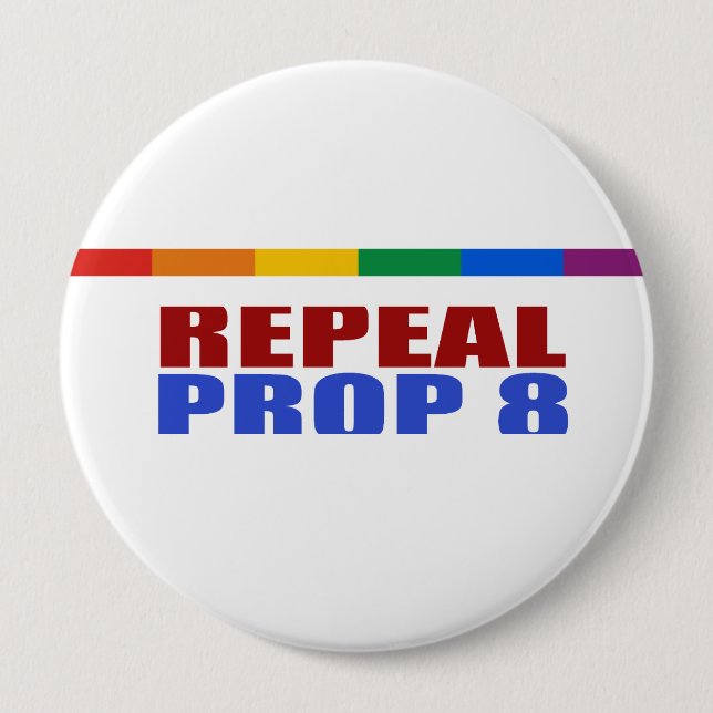 REPEAL PROP EIGHT 10 CM ROUND BADGE (Front)
