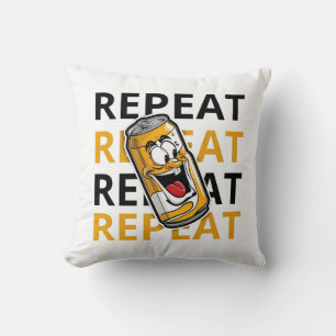Repeat Beer Cushion