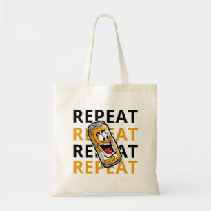 Repeat Beer Tote Bag