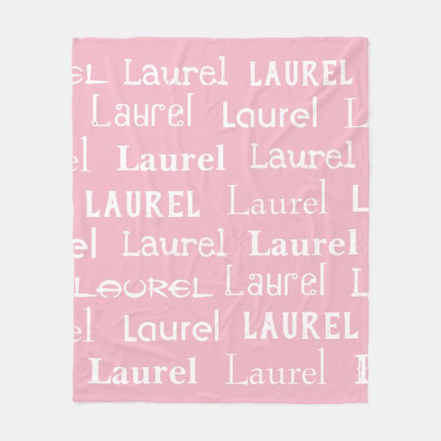 Repeated Name blanket (Front)