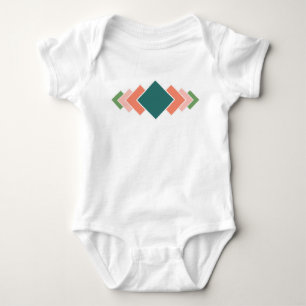 Repeating Diamonds Baby Bodysuit
