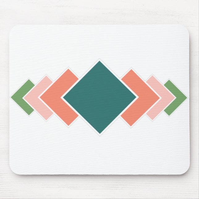 Repeating Diamonds  Mouse Pad (Front)