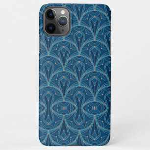 Repeating geometric Art Deco pattern iPhone 11Pro Max Case