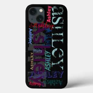 Repeating Name Ashley 6 Letters IPhone case