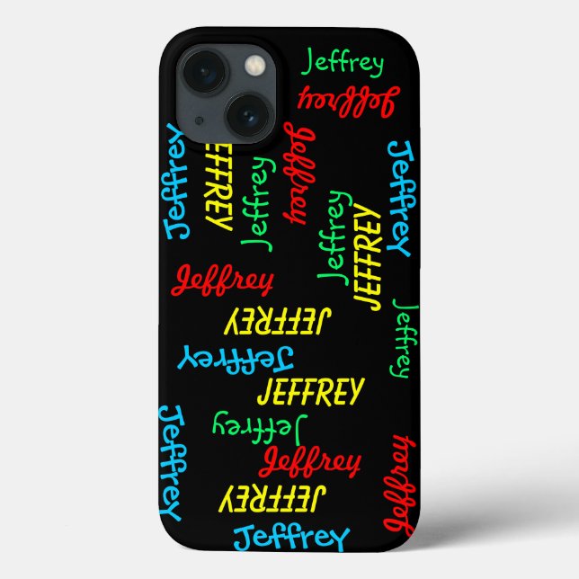  Repeating Names, Personalised Case-Mate iPhone Case (Back)