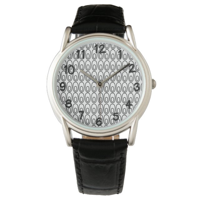 Repeating White Ovals Watch (Front)