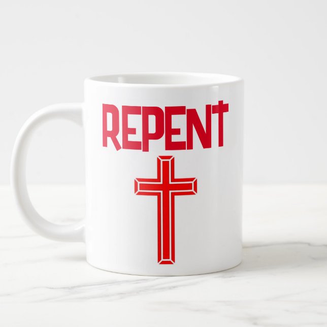 REPENT 20 oz. Jumbo Mug (Left)