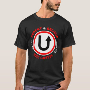 Repent & Believe the Gospel Jesus Christian Faith T-Shirt
