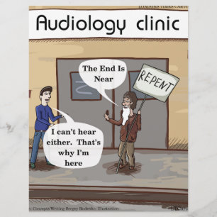 Repent For The Audiologist Office Funny
