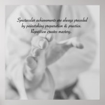 Repetition creates mastery.