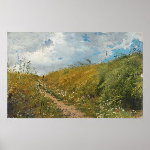 Repin - Road Through Narrow Passage Poster