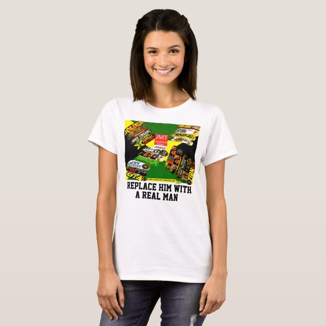 REPLACE HIM. JMT T-Shirt (Front Full)