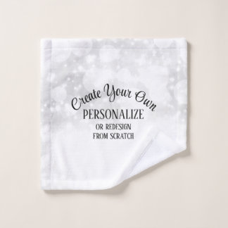 Replace Image or Personalise - Wash Cloth