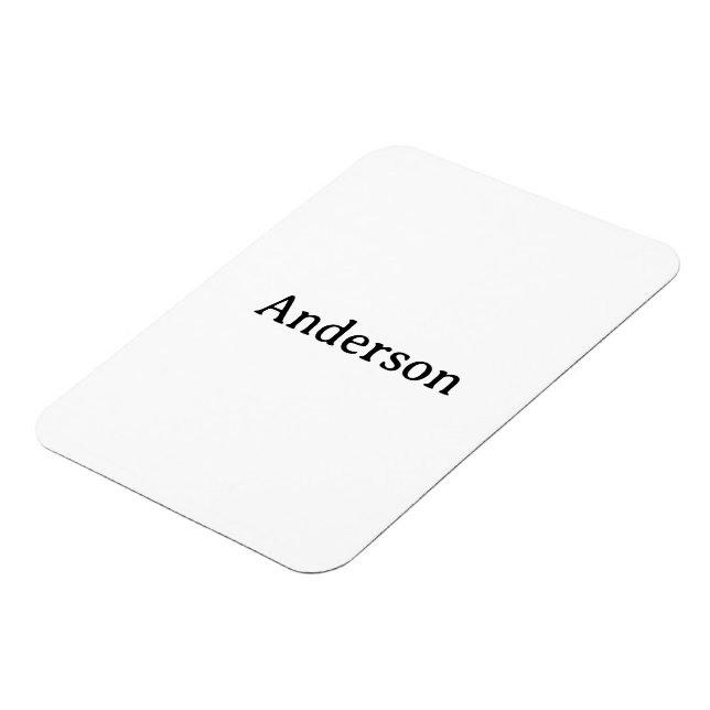 Replace Own Design 3" x 4" Flexible Photo Magnet (Left Side)