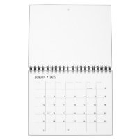 Replace Own Design 5.5" x 7" Two Page Small Black