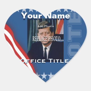 Replace Photo   Campaign Template Heart Sticker