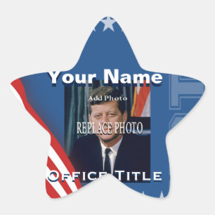 Replace Photo Campaign Template Star Sticker