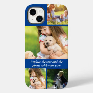 Replace text and photos with your own Case-Mate iPhone 14 plus case